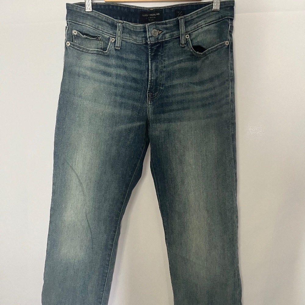 Lucky Brand Women’s Straight Leg Jeans, Size 12R